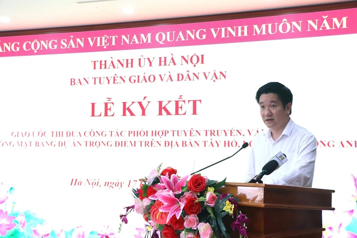 Phát động phong trào thi đua triển khai công tác tuyên truyền, vận động GPMB dự án trọng điểm
