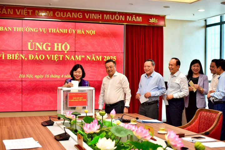 Hà Nội kêu gọi ủng hộ Quỹ "Vì biển, đảo Việt Nam"