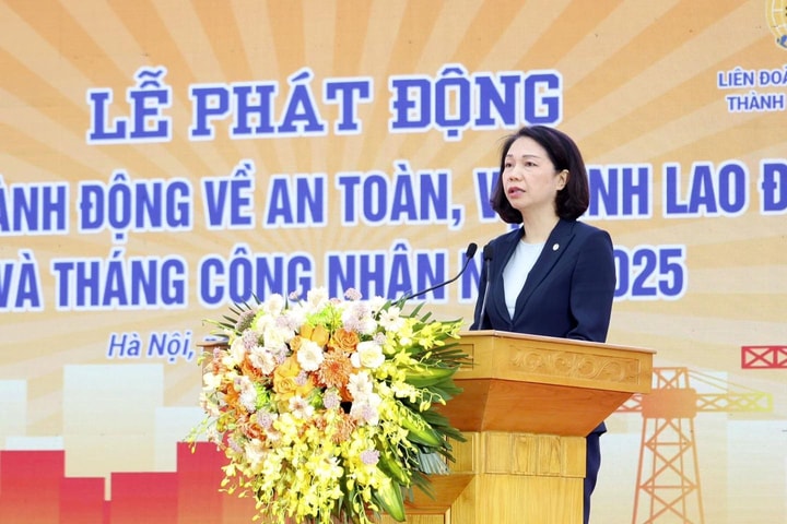 Hà Nội phát động Tháng hành động về An toàn, vệ sinh lao động và Tháng Công nhân năm 2025