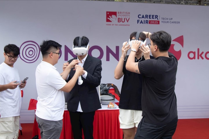 BUV Career Fair 2025: Nơi sinh viên trải nghiệm, kết nối và mở rộng cơ hội nghề nghiệp