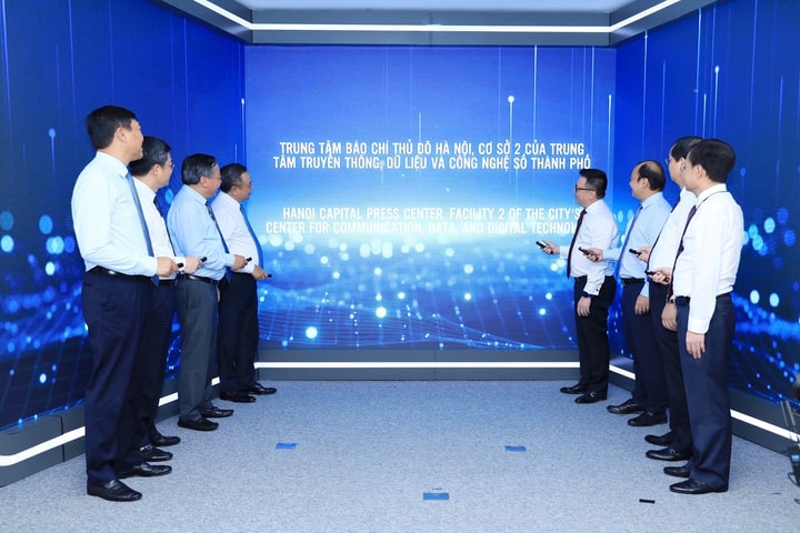 Trung tâm Báo chí Thủ đô Hà Nội: Chuyên nghiệp, hiện đại