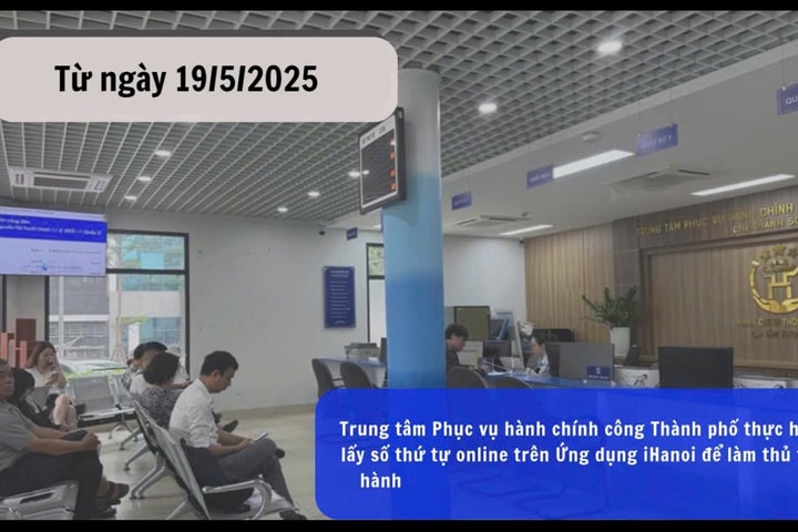 [Video] Hướng dẫn lấy số thứ tự dịch vụ công online qua Ứng dụng iHanoi