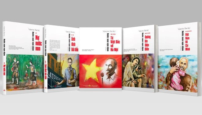Ra mắt bộ tiểu thuyết đồ sộ về cuộc đời và sự nghiệp của Bác Hồ: “Nước non vạn dặm”
