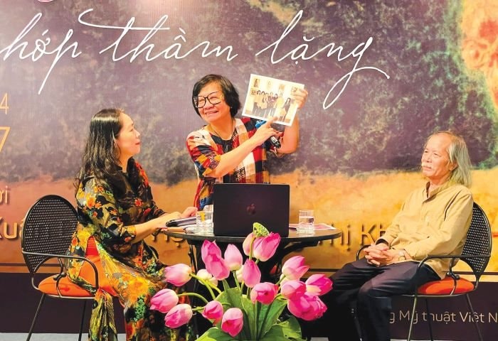 Họa sĩ Đặng Thị Khuê: Người kết nối giá trị văn hóa và thẩm mỹ trong đời sống đương đại