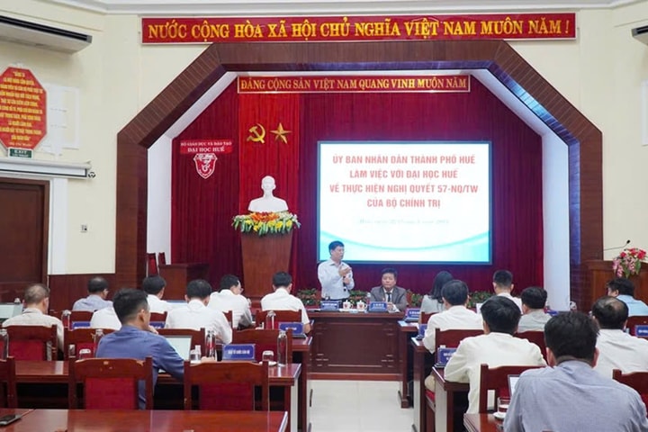Đại học Huế phối hợp phát triển khoa học, công nghệ, đổi mới sáng tạo và chuyển đổi số