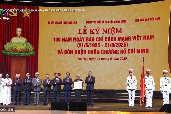 Lễ kỷ niệm 100 năm Ngày Báo chí cách mạng Việt Nam