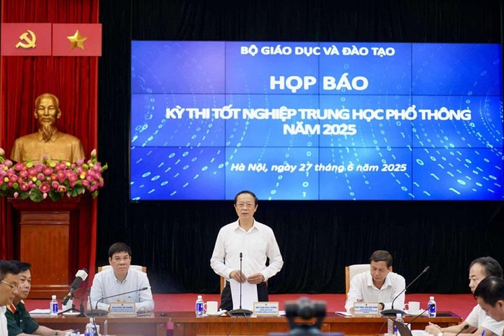 Kỳ thi tốt nghiệp THPT năm 2025 diễn ra an toàn, nghiêm túc, đúng quy chế