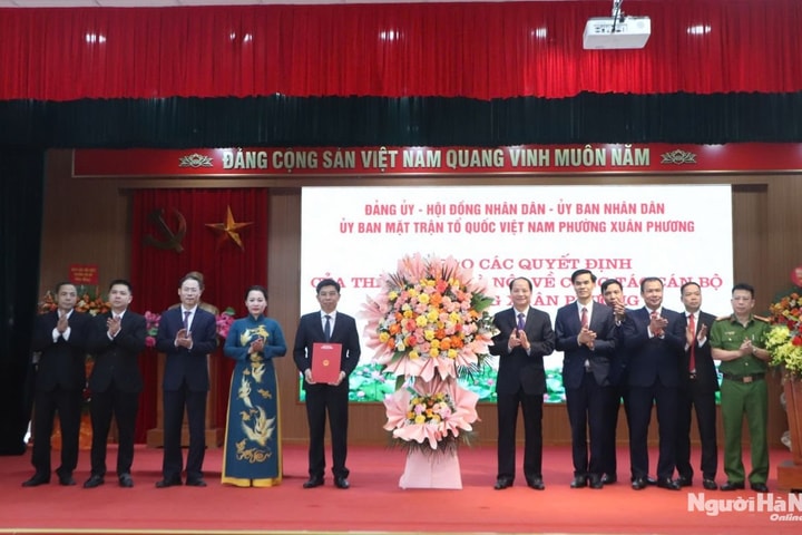 Phường Xuân Phương: Sẵn sàng vận hành, nâng cao chất lượng phục vụ nhân dân