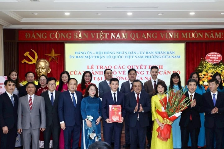 Đồng chí Phạm Tuấn Long là Bí thư Đảng ủy phường Cửa Nam