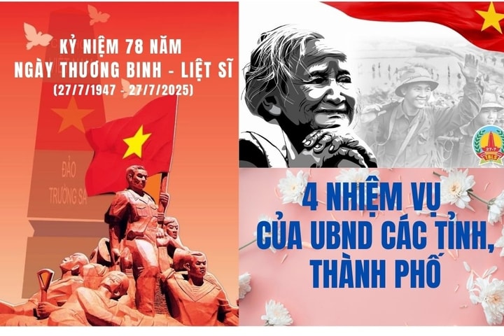 [Infographic] nhiệm vụ của UBND các tỉnh, thành phố về chăm lo đời sống người có công với cách mạng