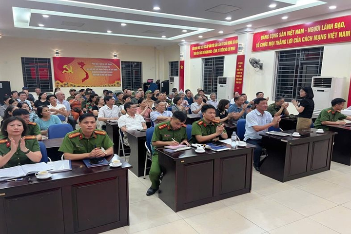 Phường Khương Đình: Tổ chức tuyên truyền công tác PCCC&CNCH trên địa bàn