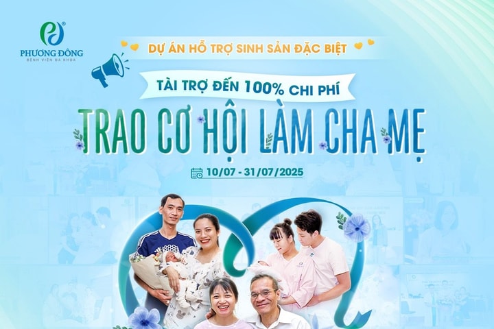 Cơ hội nhận tài trợ miễn phí trọn gói thụ tinh ống nghiệm