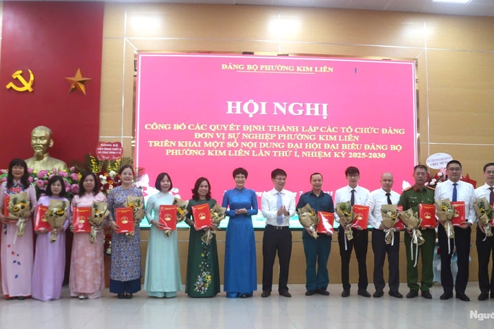 Triển khai một số nội dung Đại hội đại biểu Đảng bộ phường Kim Liên lần thứ I