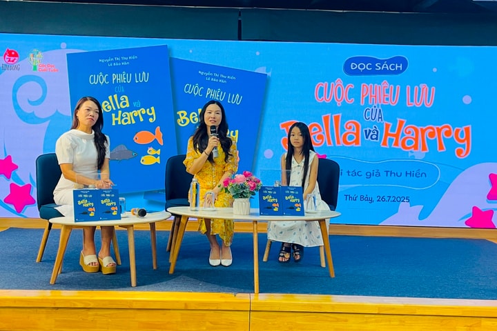 Ra mắt sách “Cuộc phiêu lưu của Bella và Harry”