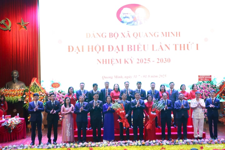 Xây dựng xã Quang Minh trở thành đô thị công nghiệp giàu đẹp, văn minh, hiện đại