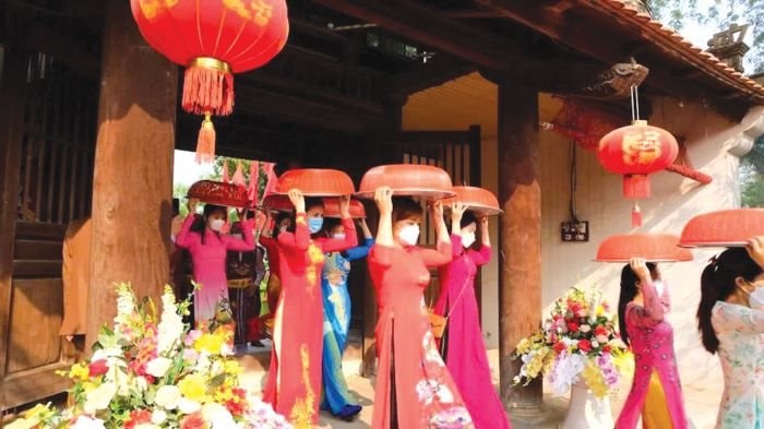 Tiệc bánh trôi ở đền Hát Môn