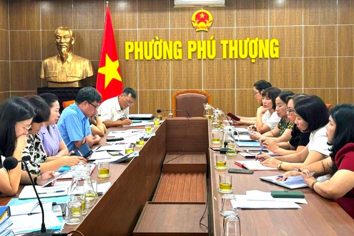 Phú Thượng thành lập Đoàn giám sát công tác tuyển sinh năm học 2025 – 2026