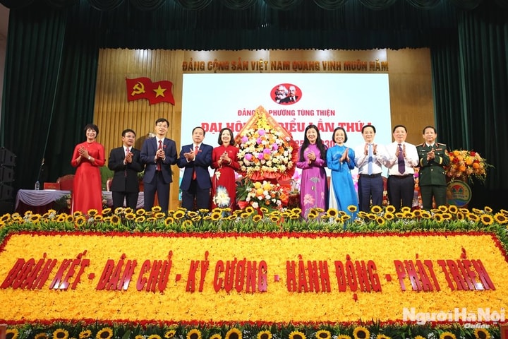 Xây dựng phường Tùng Thiện năng động, đáng sống, cùng Thủ đô vững bước trong kỷ nguyên mới
