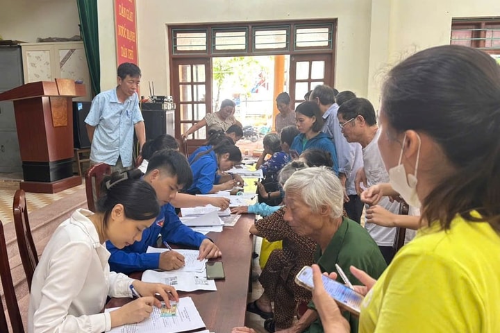 Xã Hòa Xá đẩy mạnh tuyên truyền, nâng cao sự hài lòng của người dân về cải cách hành chính
