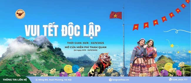“Vui Tết độc lập” tại Làng Văn hóa - Du lịch các dân tộc Việt Nam
