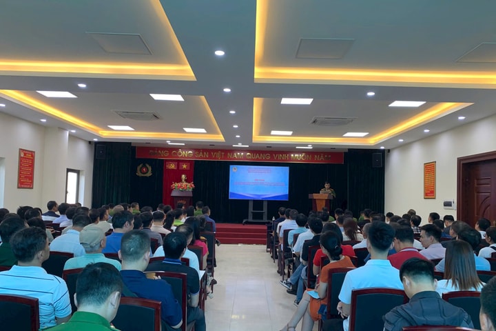 Sáng tạo hướng dẫn khai báo dữ liệu phòng cháy, chữa cháy trực tuyến