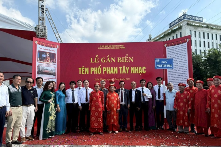Hà Nội đặt tên phố Phan Tây Nhạc Đại Vương – Danh tướng thời Hùng Duệ Vương