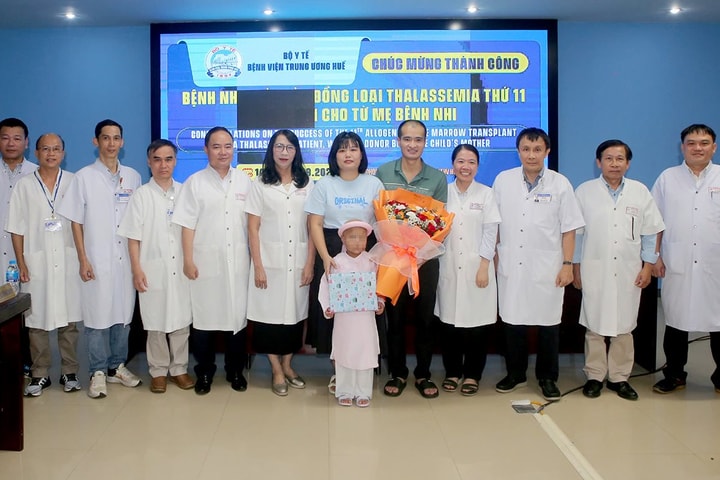 Ghép tủy Thalassemia từ mẹ lần đầu tiên ở Việt Nam cứu sống con gái 6 tuổi