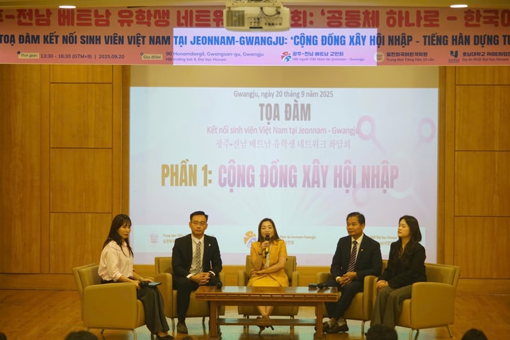 Tọa đàm "Cộng đồng xây hội nhập – Tiếng Hàn dựng tương lai”