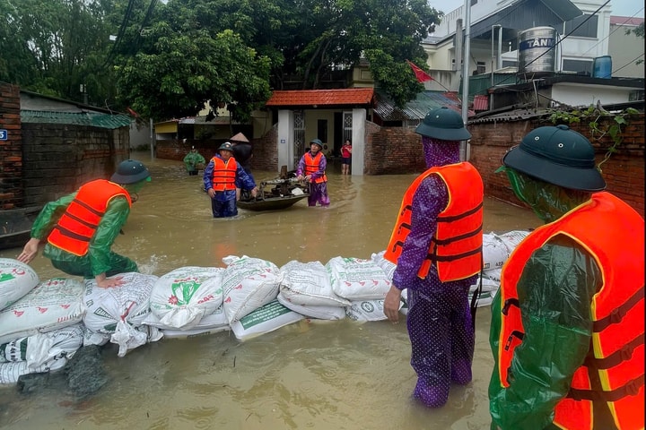 Xã Thạch Thất chủ động ứng phó với diễn biến, mưa lớn do ảnh hưởng bão Ragasa