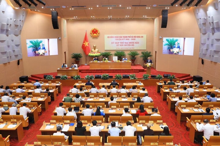Khai mạc Kỳ họp thứ hai mươi sáu, HĐND thành phố Hà Nội khóa XVI