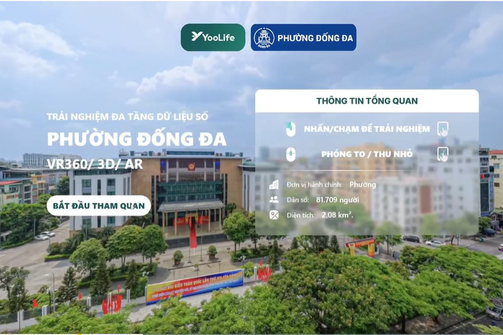 Phường Đống Đa “tăng tốc” chuyển đổi số, xây dựng phường thông minh