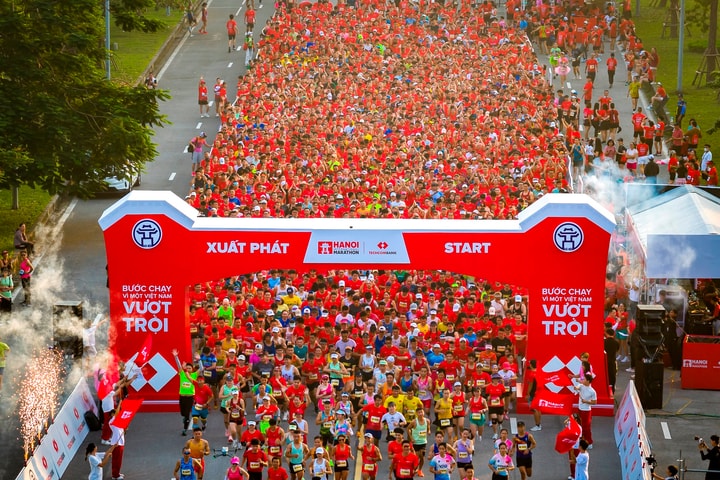 Giải Marathon Quốc tế Hà Nội Mùa thứ 4 khẳng định vị thế giải chạy biểu trưng của Thủ đô