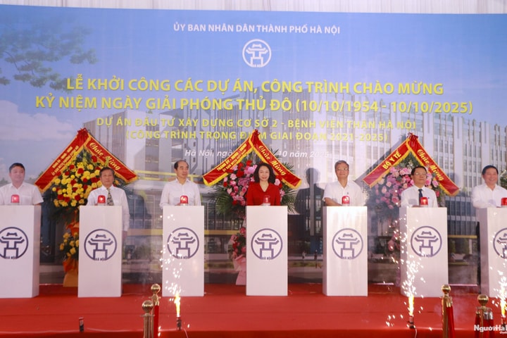 Khởi công xây dựng cơ sở 2 Bệnh viện Thận Hà Nội