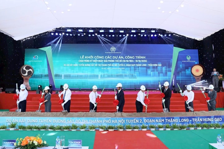 Hà Nội khởi công tuyến Metro Nam Thăng Long - Trần Hưng Đạo