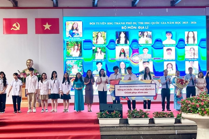 Hà Nội công bố 13 đội tuyển tham dự kỳ thi học sinh giỏi quốc gia năm học 2025-2026