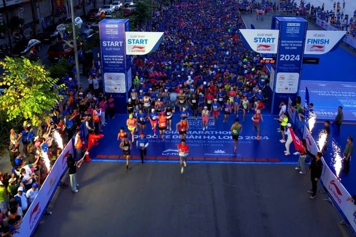 Giải Marathon quốc tế Di sản Hạ Long được cấp Nhãn thế giới