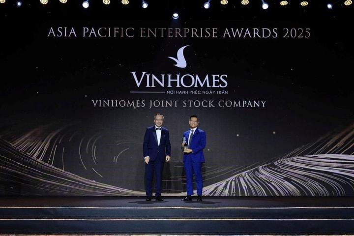 Vinhomes được vinh danh là doanh nghiệp xuất sắc Châu Á tại APEA 2025