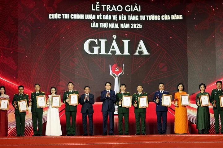 Trao giải Cuộc thi chính luận bảo vệ nền tảng tư tưởng của Đảng lần thứ 5, năm 2025