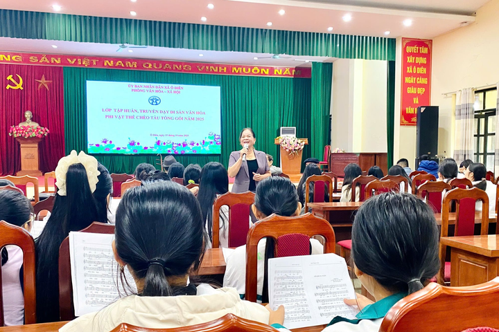 Xã Ô Diên đẩy mạnh phổ biến, giáo dục pháp luật, lối sống văn hóa cho thanh thiếu niên