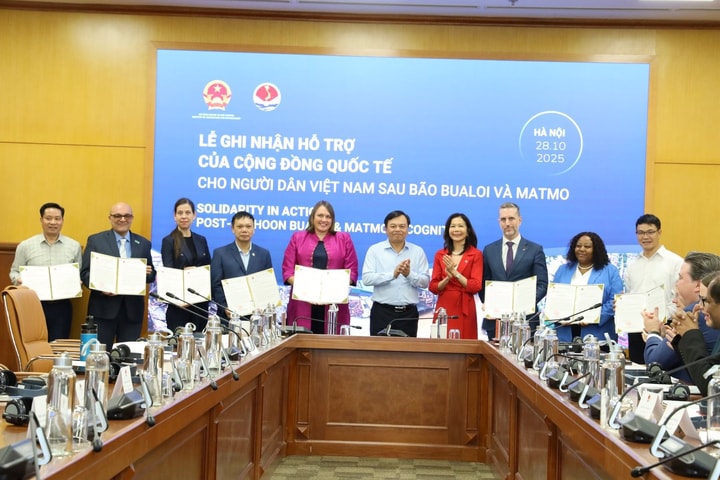 Cộng đồng quốc tế hỗ trợ Việt Nam 9,7 triệu USD để khắc phục bão lũ