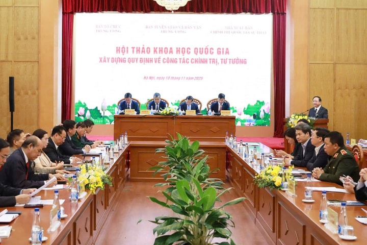 Củng cố nền tảng tư tưởng, thống nhất ý chí và hành động trong Đảng