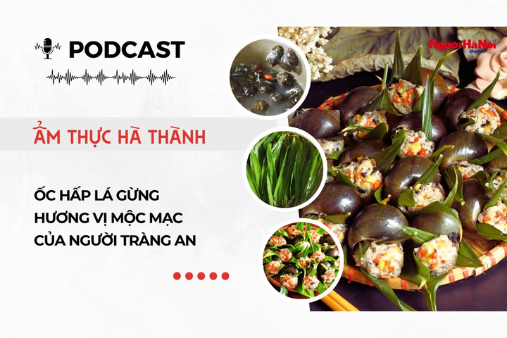 [Podcast] Ốc hấp lá gừng – Hương vị mộc mạc của người Tràng An