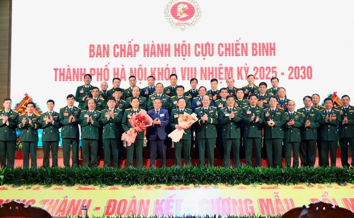 Đại hội đại biểu Hội Cựu chiến binh thành phố Hà Nội lần thứ VIII thành công tốt đẹp