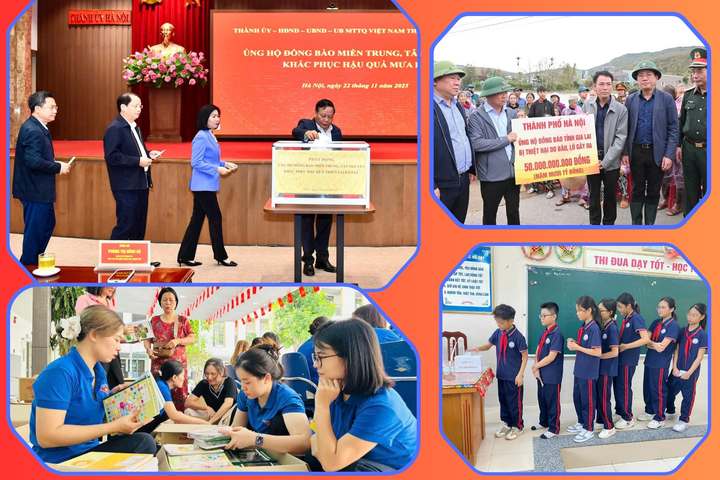 Hà Nội - “dòng sông nghĩa tình” cuộn chảy