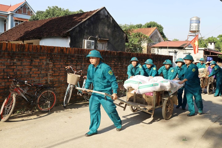 Hà Nội tăng mức phụ cấp, trợ cấp ngày công lao động với lực lượng dân quân Thủ đô