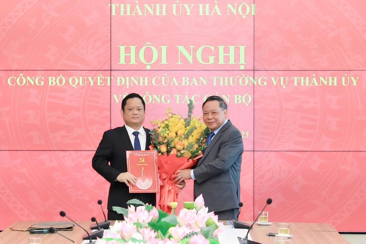 Đồng chí Vũ Minh Tuấn giữ chức Phó Trưởng ban Tuyên giáo và Dân vận Thành ủy Hà Nội