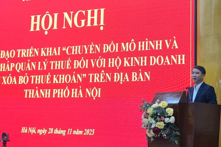 Thuế thành phố Hà Nội sử dụng AI hỗ trợ hộ kinh doanh