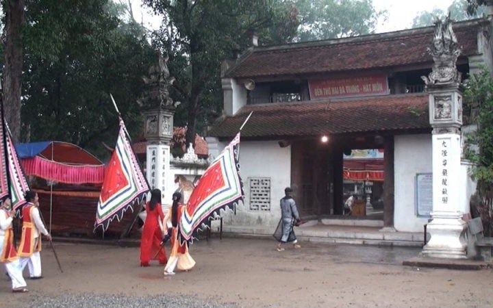 Quy hoạch tu bổ, phục hồi di tích lịch sử quốc gia đặc biệt đền Hát Môn, xã Hát Môn, TP Hà Nội