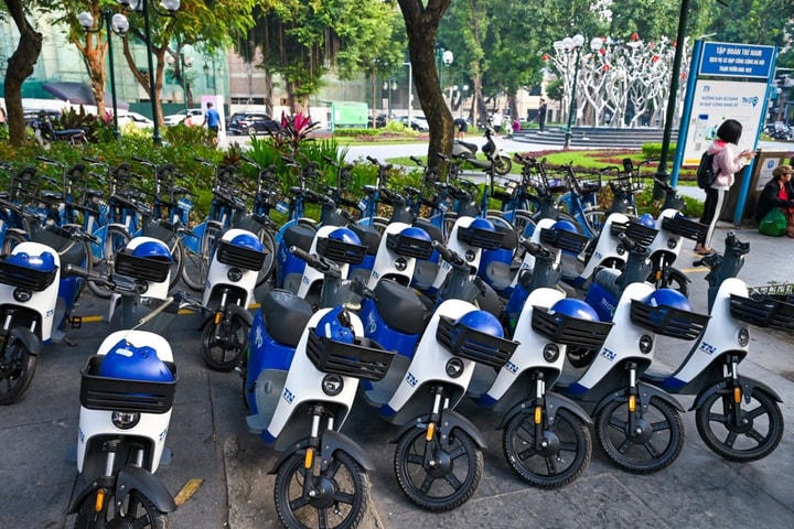 Hà Nội bổ sung thêm hàng ngàn xe điện 2 bánh công cộng phục vụ người dân