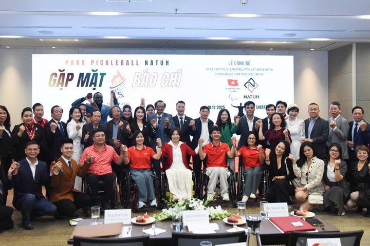 Ra mắt chuỗi giải Paranatuh Pickleball dành cho người khuyết tật